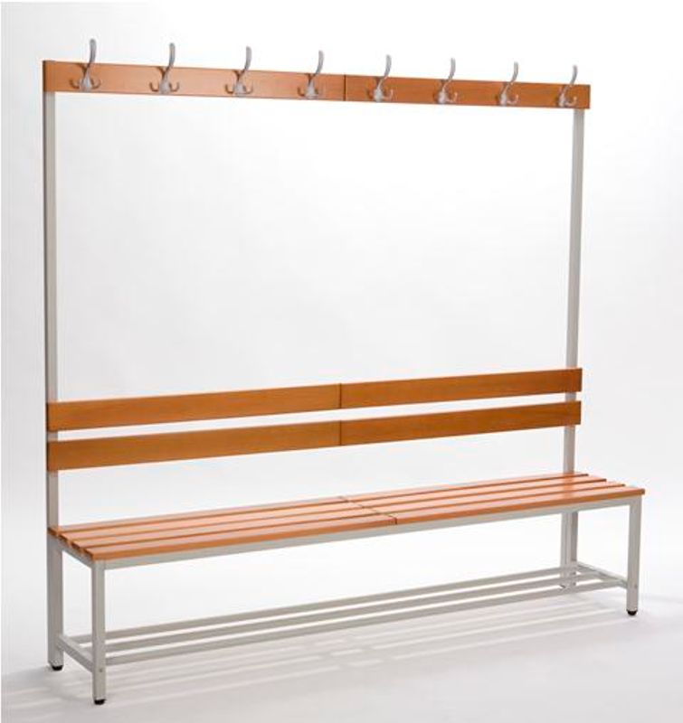 Sittbänk med kroklist