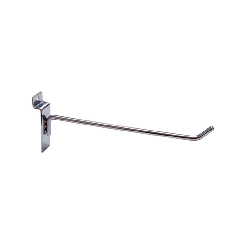 Enkelspjut spårpanel 200 mm krom