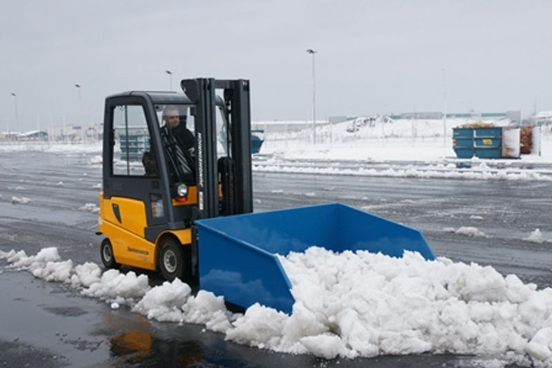 Snö- & sandskopa för motviktstruck - Bild 3