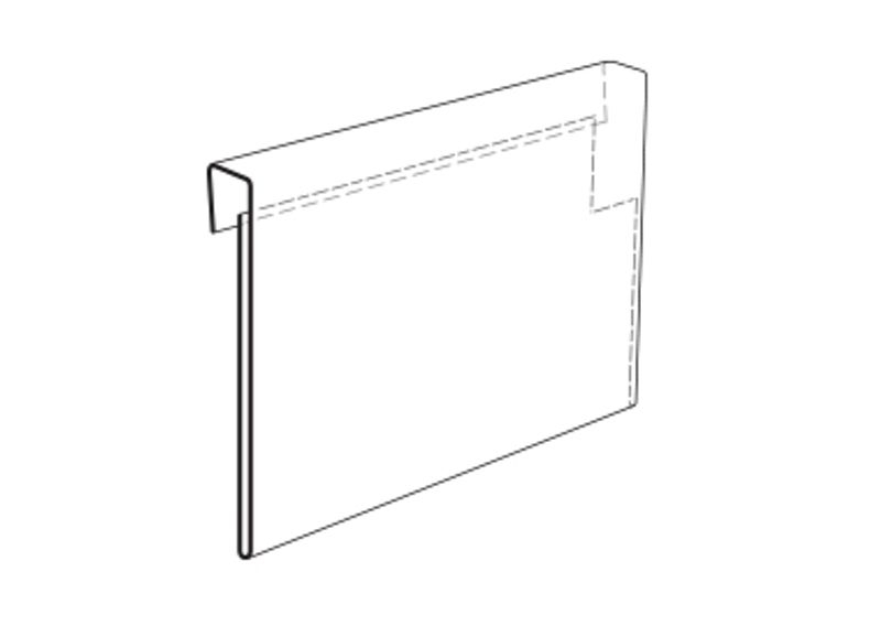 Korthållare för pallkrage 210x155 A5 liggande
