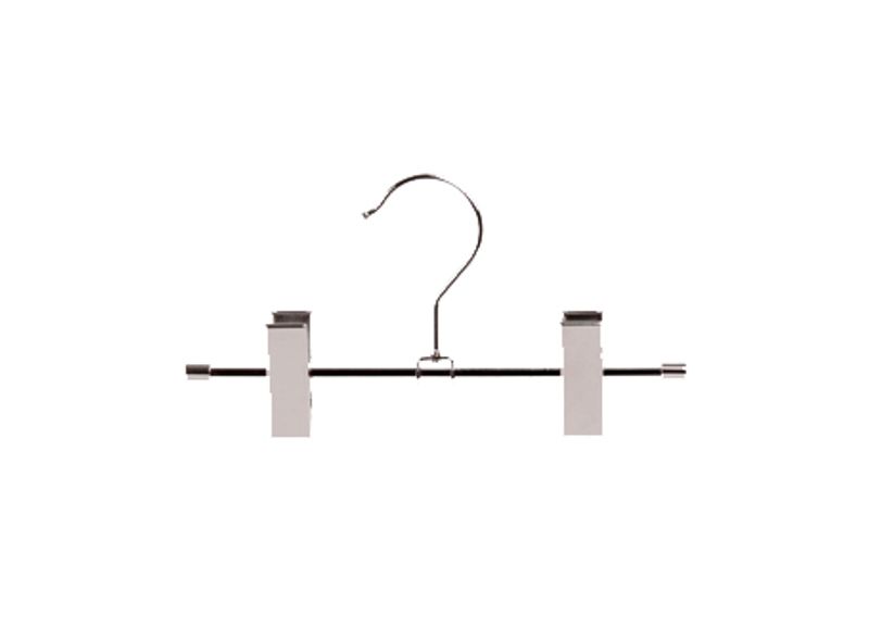 Clipshängare 20cm 100-pack krom