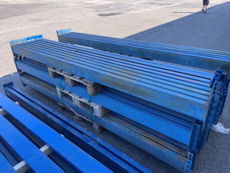 Bärbalk Schäfer PR600 - 3600x160 mm - Box blå - begagnad