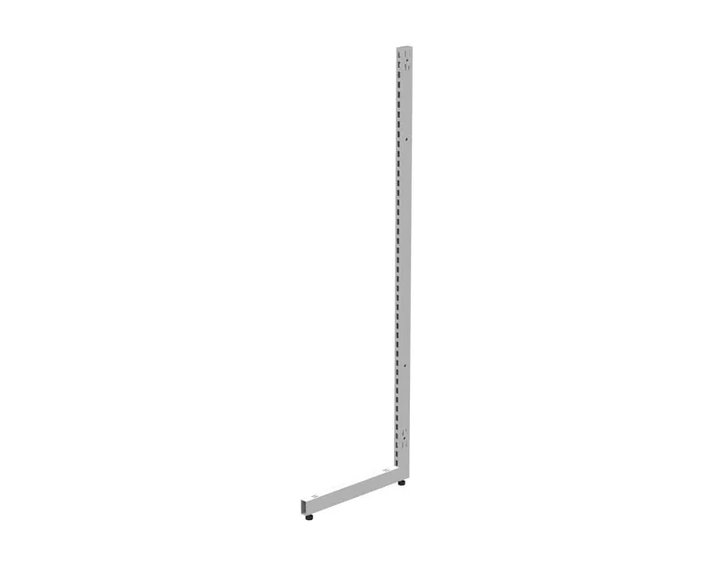L-stativ Ricana 1588x50x25 mm låg fot