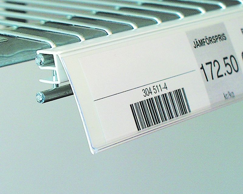 Etikettlist SHP39 885 mm vit