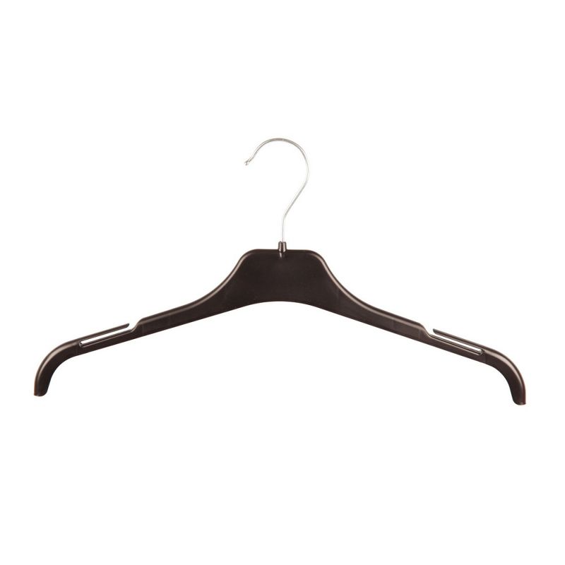 Klädhängare 38cm 200-pack svart
