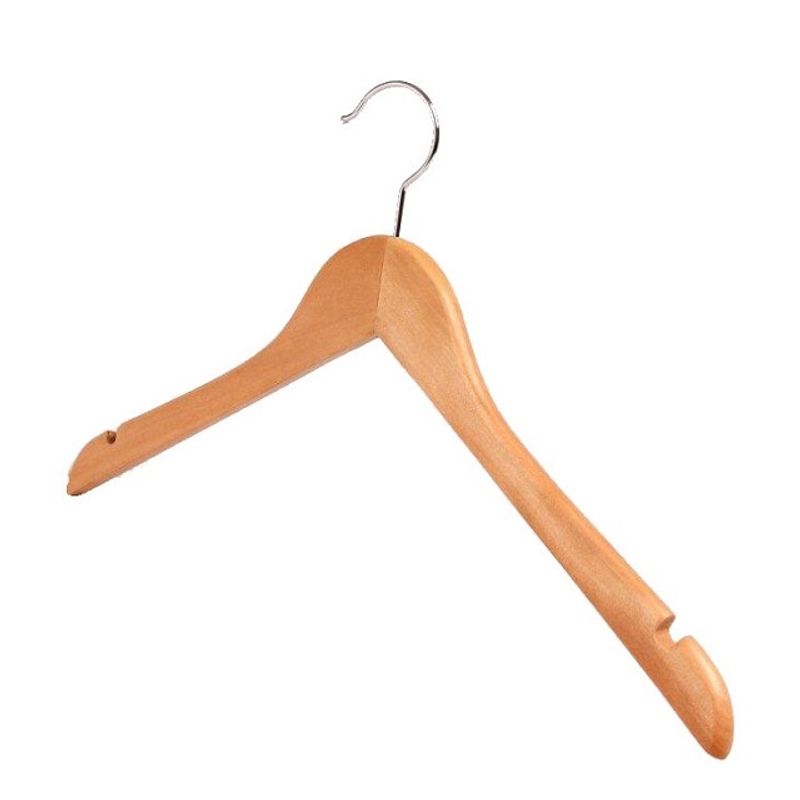 Trähängare rak 45cm 50-pack