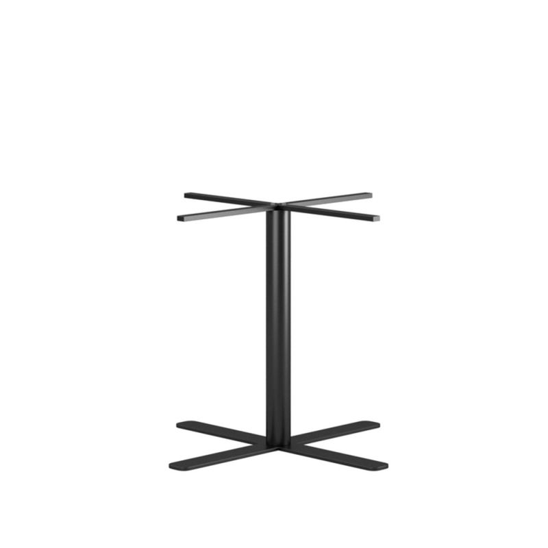 Bordsstativ Pelare kryssfot 65cm svart