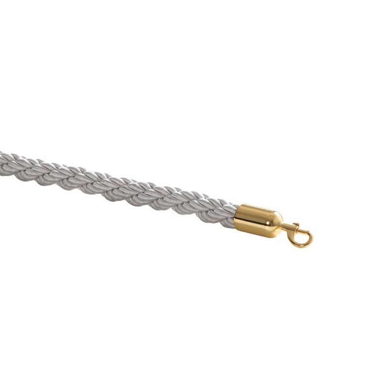 Flätat rep 150cm för köstolpe | Offwhite