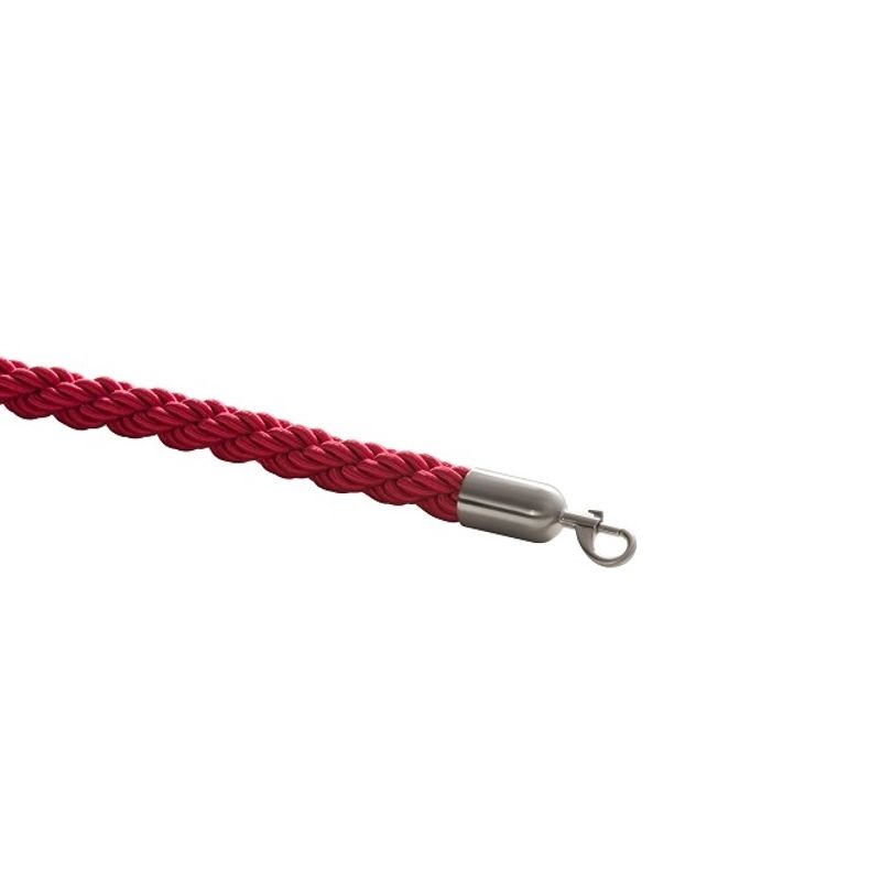 Flätat rep 150cm för köstolpe | Röd