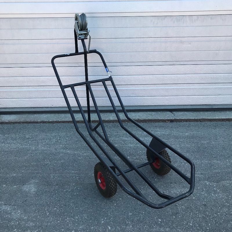 Vagn med vinsch