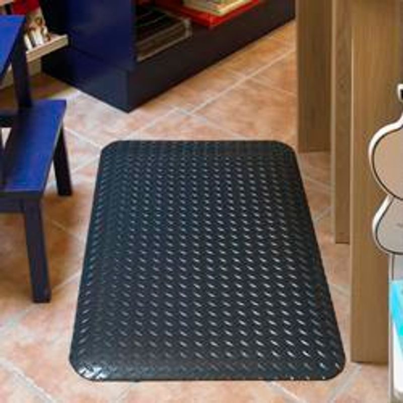 Arbetsplatsmatta Yoga Deck Zedlan Svart
