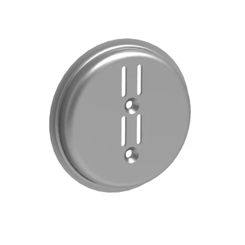 Väggfäste Singel rund silver