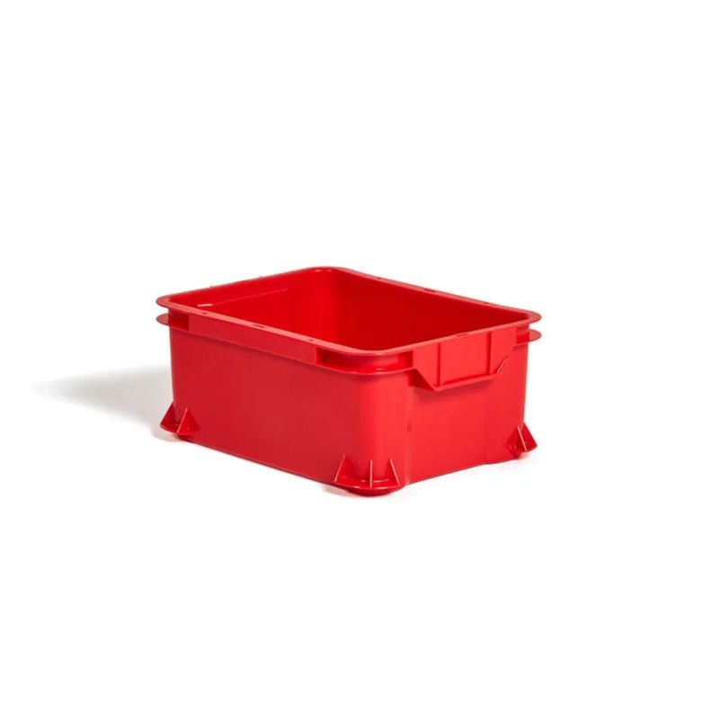 Plastback UNI röd 14 liter | 40x30x16,5 cm
