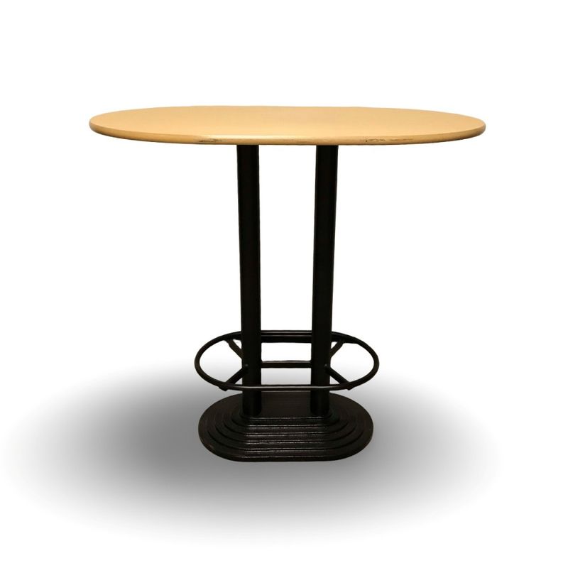 Barbord ovalt 120x80 cm bok - begagnat