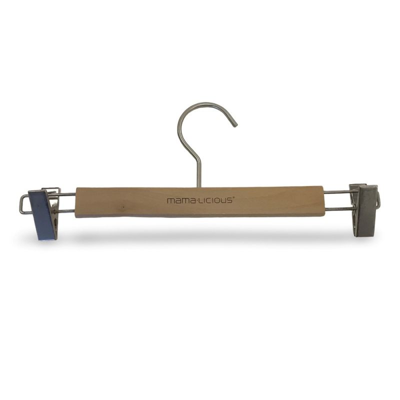 Clipshängare 33cm trä/metall - begagnad