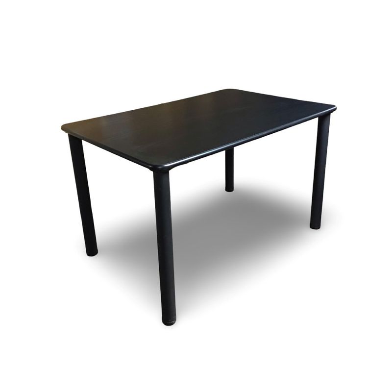 Bord 120x80 cm svart - begagnat