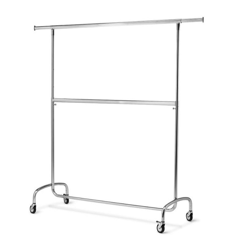 Klädställ 2-vån | längd 1430 mm | ställbar höjd
