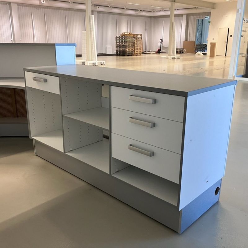 Butiksdisk Hestra vit - begagnad - Bild 4