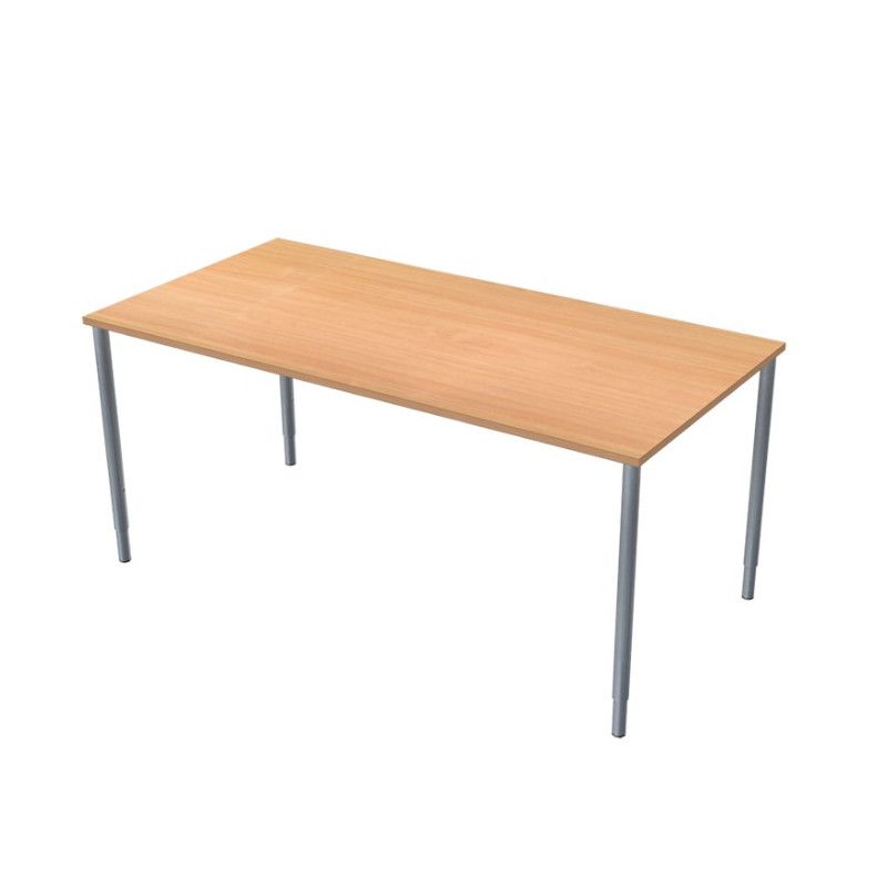 Bord med silver hörnben 1600x800 mm
