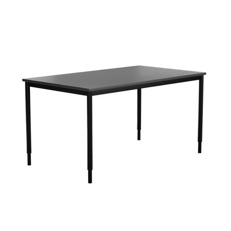 Bord med svarta hörnben 1800x800 mm