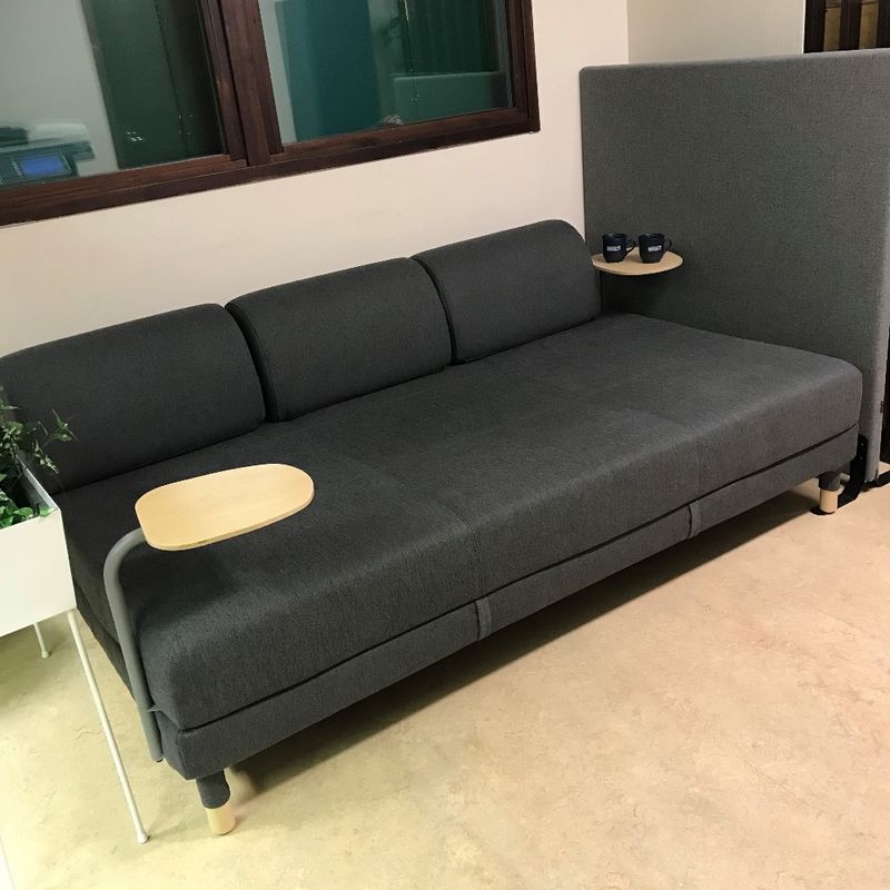 Bäddsoffa Flottebo grå - begagnad - Bild 2