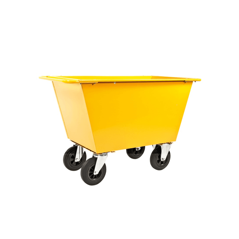 Avfallsvagn 200 liter | Gul